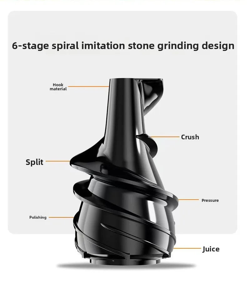 2L Stainless Steel Slow Juicer